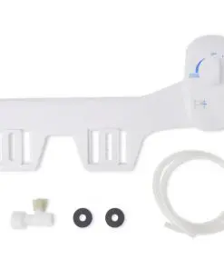 vidaXL Non-Electric Bidet Attachment White