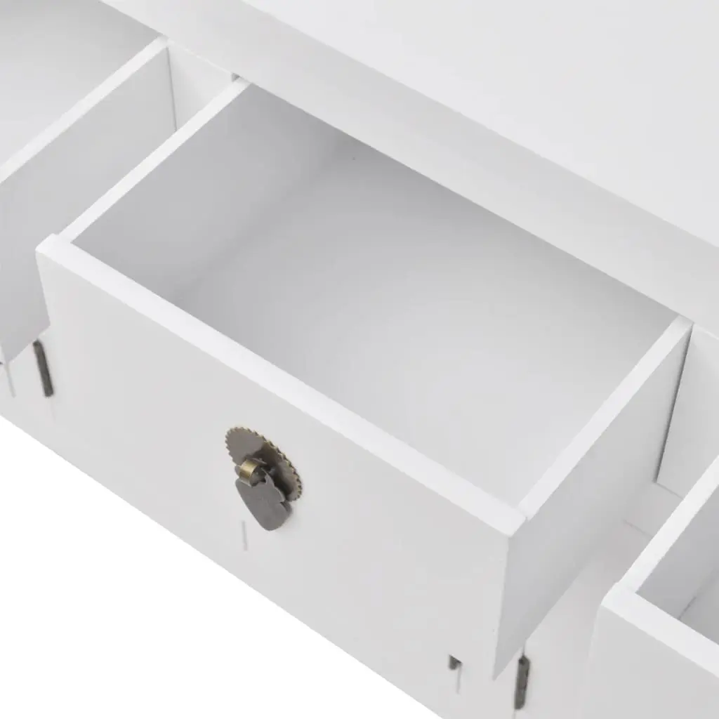 vidaXL Sideboard Chinese Style Solid Wood White