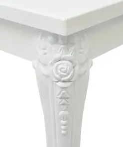vidaXL Coffee Table 115x65x42 cm High Gloss White