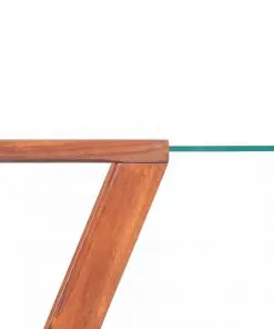 vidaXL Coffee Table Solid Acacia Wood Brown 100x50x40 cm