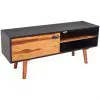 vidaXL TV Cabinet 120x35x50 cm Solid Acacia Wood