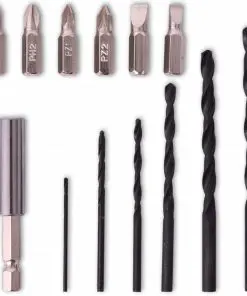 vidaXL Cordless Drill Driver Kit with 18 V Li-ion Batteries