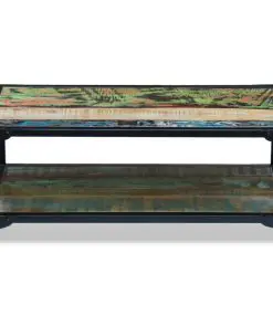 vidaXL Coffee Table Solid Reclaimed Wood