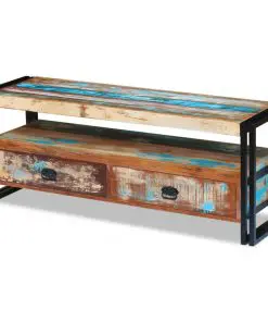 vidaXL TV Cabinet Solid Reclaimed Wood