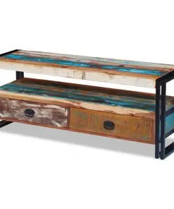vidaXL TV Cabinet Solid Reclaimed Wood
