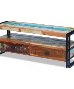 vidaXL TV Cabinet Solid Reclaimed Wood