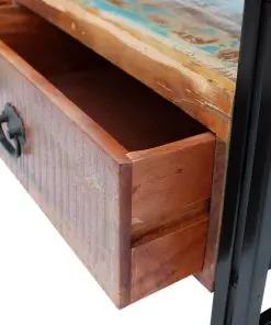 vidaXL TV Cabinet Solid Reclaimed Wood