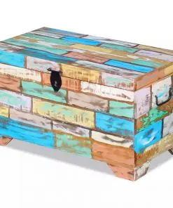 vidaXL Storage Chest Solid Reclaimed Wood