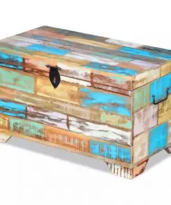 vidaXL Storage Chest Solid Reclaimed Wood