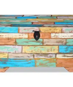 vidaXL Storage Chest Solid Reclaimed Wood