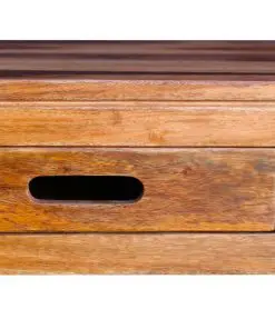 vidaXL Coffee Table Solid Sheesham Wood