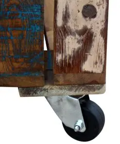 vidaXL Coffee Table Solid Reclaimed Wood 70x70x35 cm