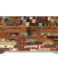 vidaXL Coffee Table Box Chest Solid Reclaimed Wood 80x40x35 cm