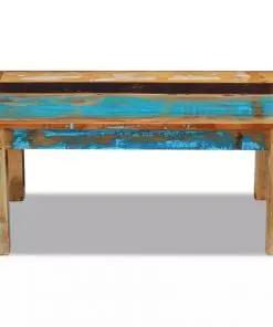 vidaXL Coffee Table Solid Reclaimed Wood 100x60x45 cm