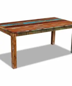 vidaXL Dining Table Solid Reclaimed Wood 180x90x76 cm