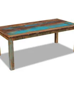 vidaXL Dining Table Solid Reclaimed Wood 200x100x76 cm vidaXL Dining Table Solid Reclaimed Wood 200x100x76 cm