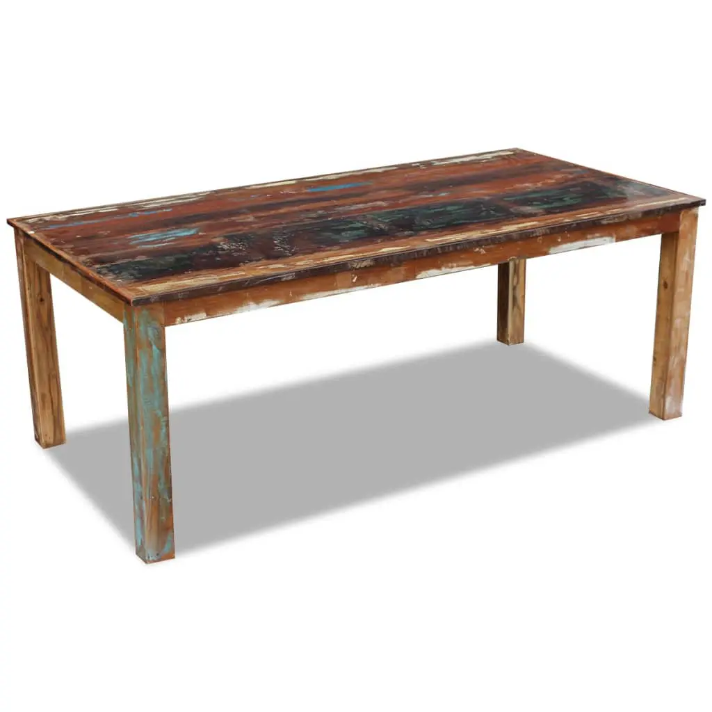 vidaXL Dining Table Solid Reclaimed Wood 200x100x76 cm