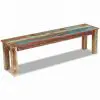 vidaXL Bench Solid Reclaimed Wood 160x35x46 cm vidaXL Bench Solid Reclaimed Wood 160x35x46 cm