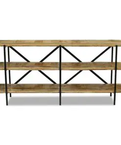 vidaXL Sideboard Mango Wood 180x30x76 cm