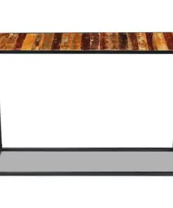 vidaXL Console Table Solid Reclaimed Wood 110x35x76 cm