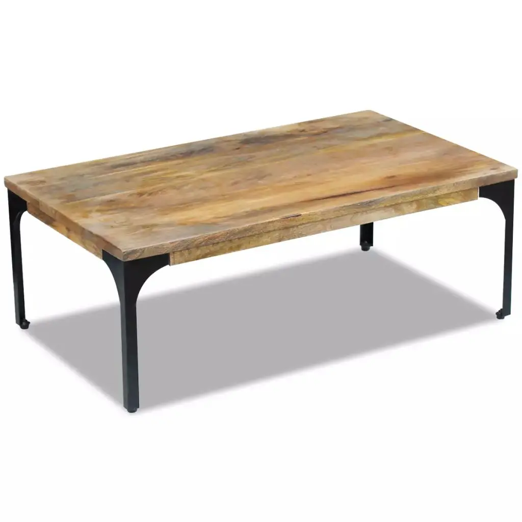 vidaXL Coffee Table Mango Wood 100x60x35 cm