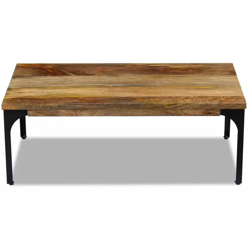 vidaXL Coffee Table Mango Wood 100x60x35 cm