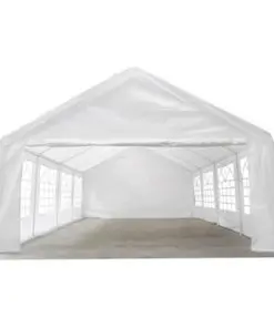 vidaXL Party Marquee White 8×4 m