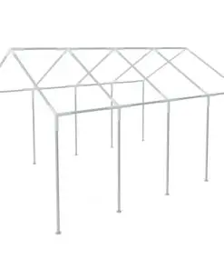 vidaXL Party Marquee White 8×4 m