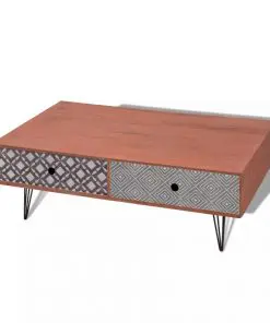 vidaXL Coffee Table 100x60x35 cm Brown