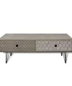 vidaXL Coffee Table 100x60x35 cm Grey