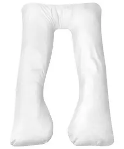 vidaXL Pregnancy Pillow 90×145 cm White