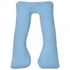 vidaXL Pregnancy Pillow 90×145 cm Light Blue vidaXL Pregnancy Pillow 90×145 cm Light Blue
