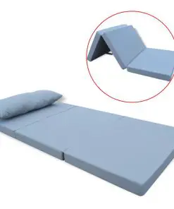 vidaXL Kids’ Folding Mattress Grey