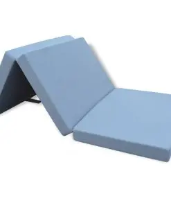 vidaXL Kids’ Folding Mattress Grey