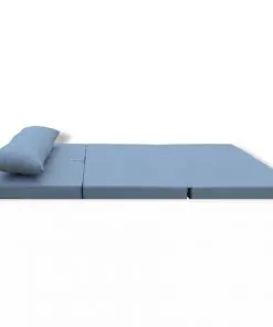 vidaXL Kids’ Folding Mattress Grey