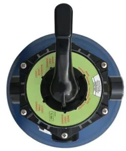 vidaXL Pool Sand Filter with 6 Position Valve Blue 460 mm