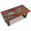 vidaXL Coffee Table Teak Resin 100×50 cm