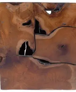 vidaXL Stool Solid Teak Wood