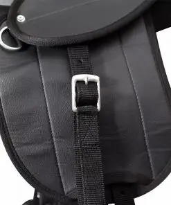 vidaXL Pony Saddle Set 10″ Black