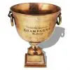 vidaXL Trophy Cup Champagne Cooler Copper Brown vidaXL Trophy Cup Champagne Cooler Copper Brown