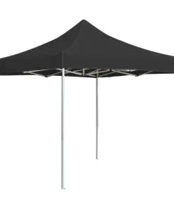 vidaXL Professional Folding Party Tent Aluminium 3×3 m Anthracite