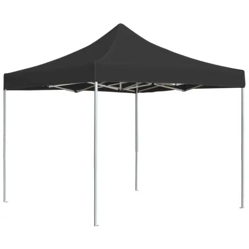 vidaXL Professional Folding Party Tent Aluminium 3×3 m Anthracite