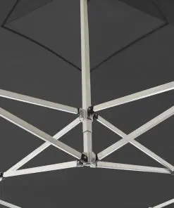 vidaXL Professional Folding Party Tent with Walls Aluminium 3×3 m Anthracite