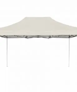 vidaXL Professional Folding Party Tent Aluminium 4.5×3 m Cream