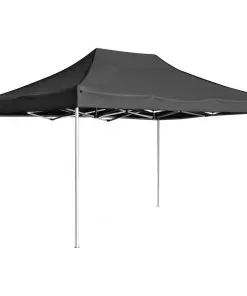 vidaXL Professional Folding Party Tent Aluminium 4.5×3 m Anthracite