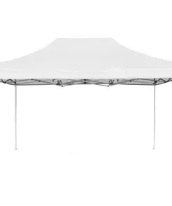 vidaXL Professional Folding Party Tent Aluminium 4.5×3 m White