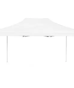 vidaXL Professional Folding Party Tent Aluminium 4.5×3 m White