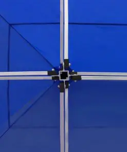 vidaXL Professional Folding Party Tent Aluminium 6×3 m Blue