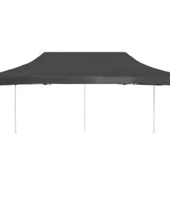 vidaXL Professional Folding Party Tent Aluminium 6×3 m Anthracite