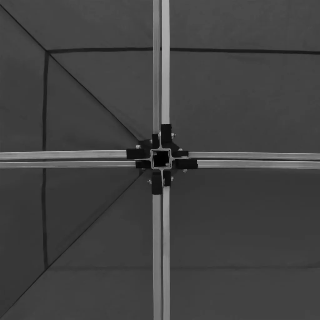 vidaXL Professional Folding Party Tent with Walls Aluminium 6×3 m Anthracite